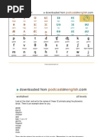 Phonemic Chart