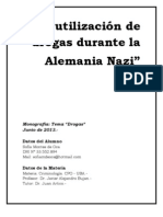 La Utilización de Drogas Durante La Alemania Nazi