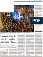 “El área de Medio Ambiente del ayuntamiento de Madrid no autoriza los conciertos en la plaza de Chueca en el Orgullo Gay”