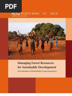 Download Managing Forest Resources for Sustainable DevelopmentAn Evaluation of World Bank Group Experience by Independent Evaluation Group SN151332394 doc pdf