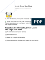 Linux Bootup Issue, Repair Entry