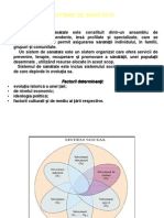 Sisteme de Sanatate