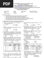 Soal Uas Kimia Kelas Xi Semester 1 Docx