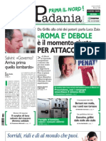 La Padania 06/03/2013