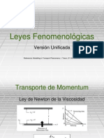 Leyes Fenomenològicas