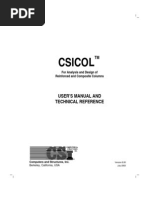 Csicol Manual