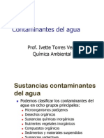 2. Contamiantes Del Agua