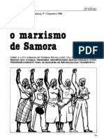19800900 Marxism of Samora