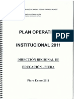 Plan Operativo Drep Piura