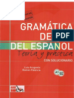 Gramatica Del Uso Del Espanol Teoria y Practica