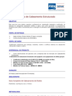 Descritivo de Cursos - Cabeamento Estruturado