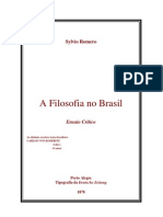A Filosofia No Brasil - Sylvio Romero
