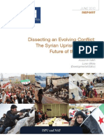 Dissecting An Evolving Conflict: The Syrian Uprising and The Future of The Country - June 2013 Report by Asaad Al-Saleh & Loren White, ISPU