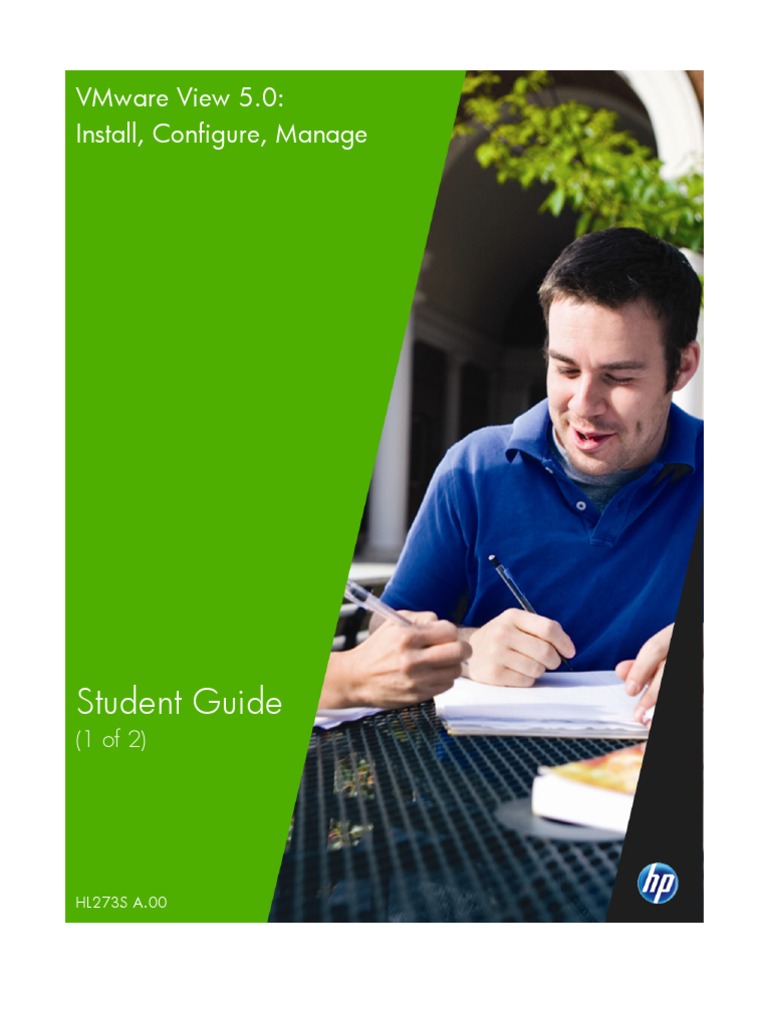Student Guide (1 of 2) | PDF | Desktop Virtualization | V Mware