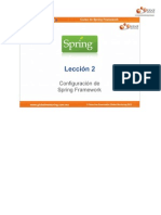 Curso Spring - Leccion 02 - Configuracion de Spring Framework