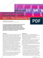 The Physicochemical Causes of Baseline Disturbances in HPLC