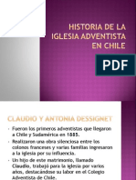 Historia de La Iglesia Adventista en Chile