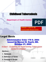 Childhood Tuberculosis: Department of Health-Central Visayas