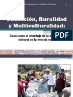 Educación, Ruralidad y Multiculturalidad _ 2012