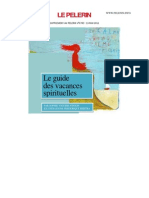 Supplement Pelerin Guide Vacances Spirituelles 2011