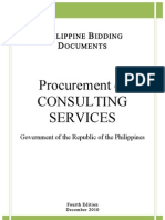 Philippine Bidding Docx on Consulting Services