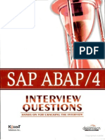 Sap Abap Interview Questions