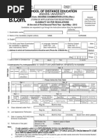 BCom Application 2013 BCom Application 2013