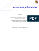 Colloidal Interactions in Solutions