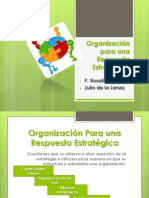 Organización para una Respuesta Estratégica