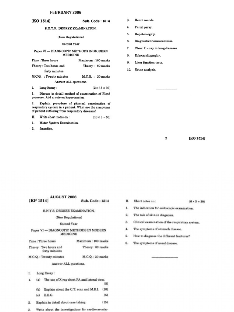 Mdm Test (Assessment) Medicine
