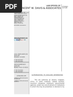 &Medical Authorization Form