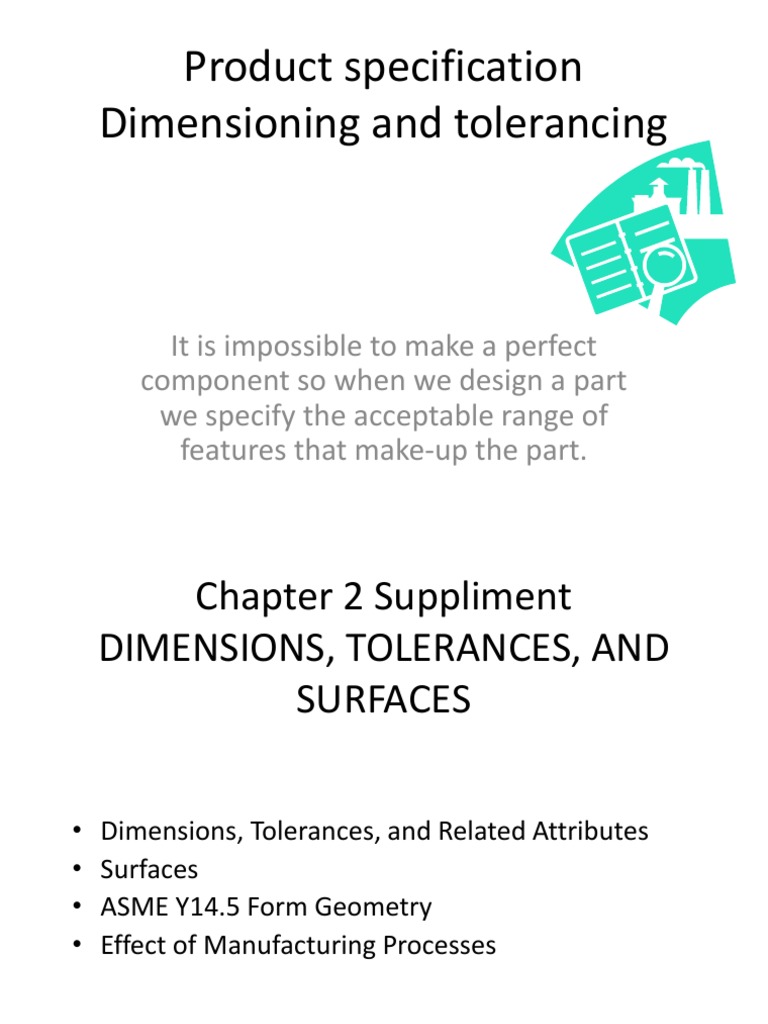 Tolerancing in Product Design | PDF | Surface Roughness | Engineering ...