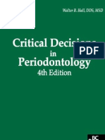 Critical Decisions in Periodontology - Hall