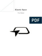 Kinetic Space: User Manual