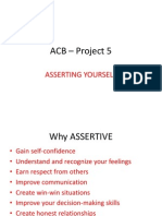 ACB - Project 5: Asserting Yourself