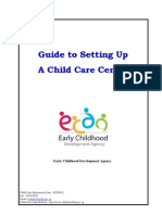 Guide To Setting Up A Child Care Centre: Early Childhood Development Agency