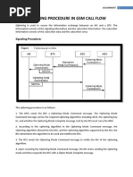 Ciphering Procedure in GSM Call Flow