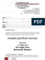 Gazeificare 500kw