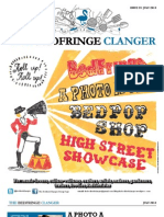 The Bedfringe Clanger - July 2013
