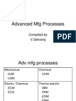 Advanced MFG Processes