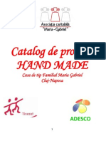 Catalog Produse HAND MADE CTF Maria Gabriel