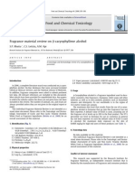 Food and Chemical Toxicology: S.P. Bhatia, C.S. Letizia, A.M. Api