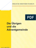 Rodriguez, A.M. - Die Übrigen Und Die Adventgemeinde - Artikel (2010) PDF