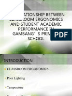 The Relationship Between Classroom Ergonomics and Student Academic Performance in Gambang - 2