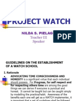 Guidelines of Project Watch