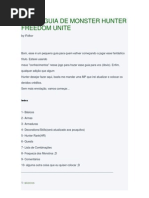 Download Super Guia de Monster Hunter Freedom Unite by Vinicius Renard SN151498860 doc pdf