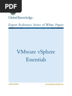 Vmware Vsphere Essentials: Expert Reference Series of White Papers