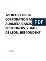 Mercury Drug v de Leon