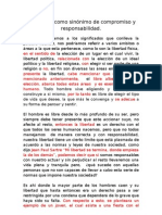 La Libertad Como Sinónimo de Compromiso y Responsabilidad 1