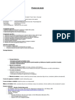 Proiect Didactic - Tablouri Bidimensionale - Aplicatie